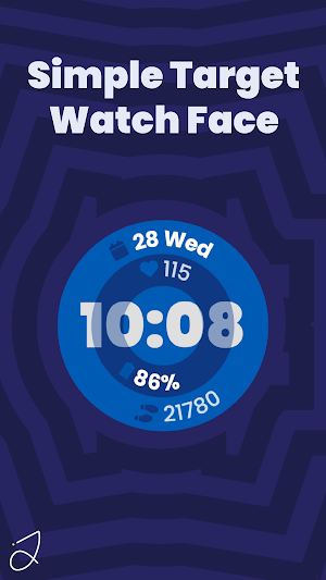 Simple Target Watch Face Screenshot 0