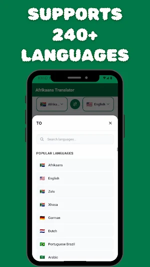 Afrikaans Translator Screenshot 3