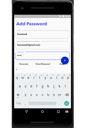 Protect Me(Secure your password) Screenshot 2