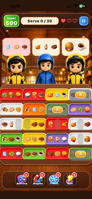 3 Match Resto Match Rush Screenshot 2