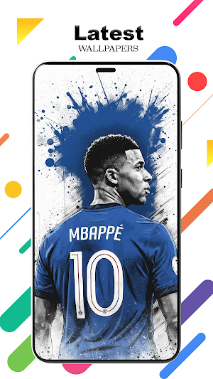 Soccer Kylian Mbappe Wallpaper Screenshot 0