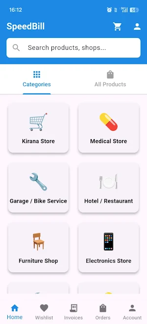 Speedbil.com - Local Shopping Screenshot 0