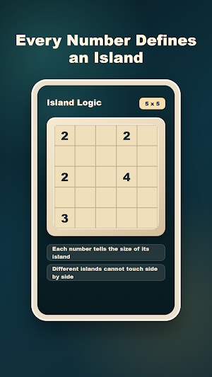 Nurikabe Number Wall Puzzle Screenshot 1