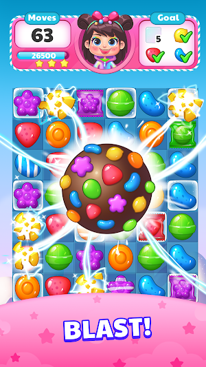 Troom Troom Blitz: Candy Match Screenshot 1