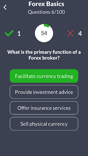 Forex Trading Quiz Screenshot 3