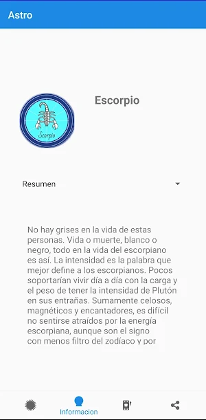 Astro Tarot Screenshot 1