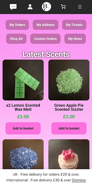 Scents by Brittany Home Fresh Screenshot 1