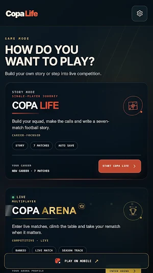 Copa Life Screenshot 0