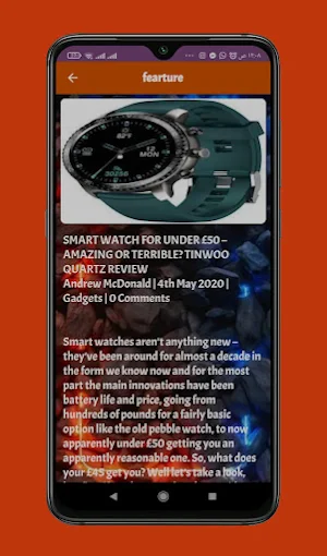 Tinwoo Smart Watch guide Screenshot 1