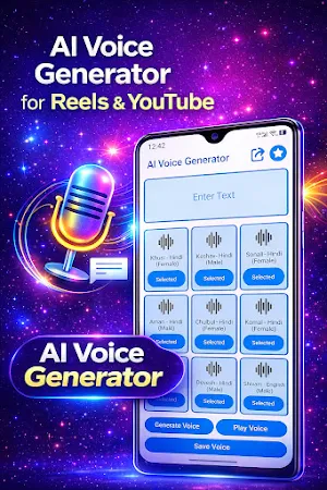 Text to Voice Generator (TTS) Screenshot 1