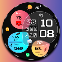 Digital fsw306 watch face