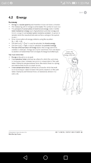 Grade 12 Physical Sciences Screenshot 1
