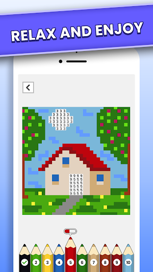 Pixel Art - Paint by Number Screenshot 0