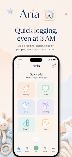 Aria: Newborn Care Screenshot 1
