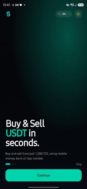 Snaville: USDT & TZS Exchange Screenshot 0