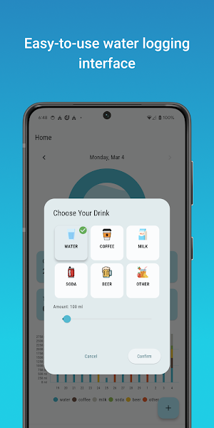 H2O Flow – Water Reminder Screenshot 1