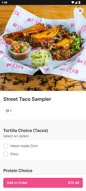The Better Taco Screenshot 1