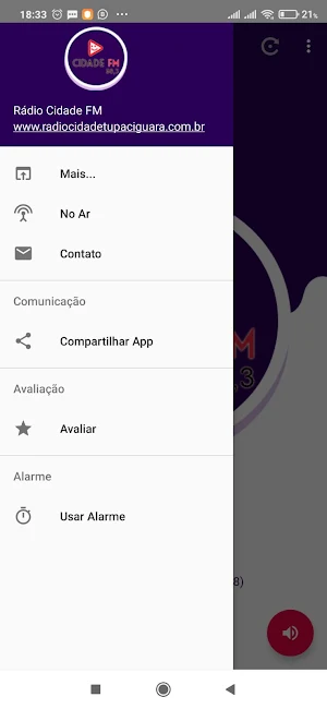 Rádio Cidade FM - Tupaciguara Screenshot 1