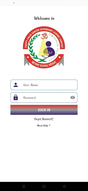 Happy Child Sr. Sec. School Screenshot 0