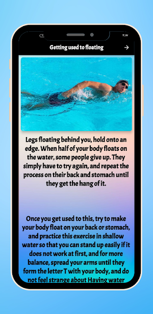 instructing in swimming Screenshot 1