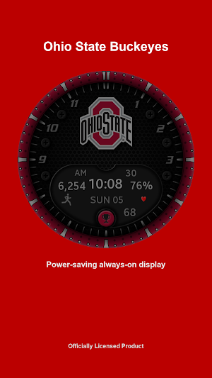 Ohio State Premium Watchface Screenshot 1