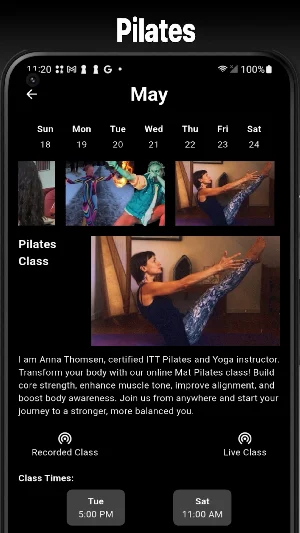 Yoganjali - Yogalates & Beats Screenshot 1