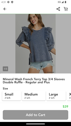 Buttercup Lynne Boutique Screenshot 1