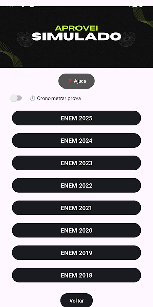 Aprovei Simulado: ENEM/Vestib Screenshot 1