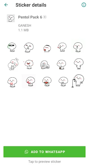 Animated Pentol Stickers Screenshot 2