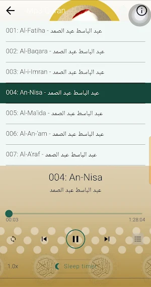 Abdul Basit Quran Mp3 Screenshot 2