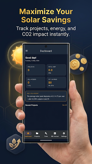 SolarWise Pro Solar Calculator Screenshot 0