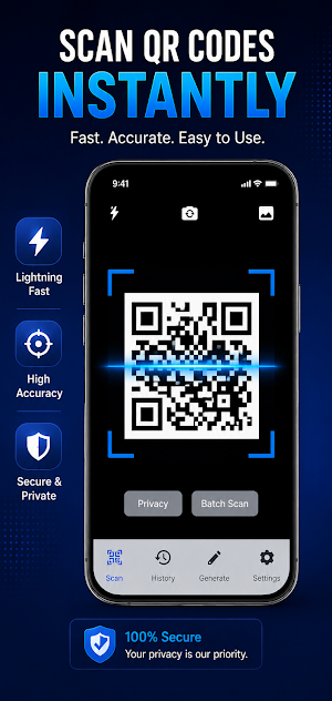 Scano: QR & Barcode Scanner Screenshot 1