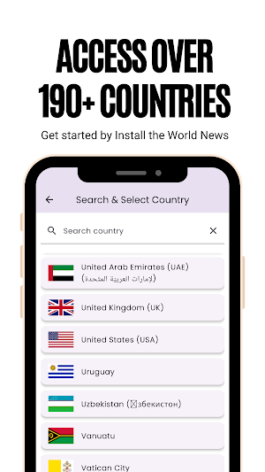 World News and Newspapers Screenshot 0