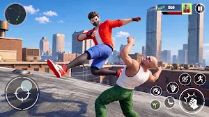 Flying Spider Rope Fighter 3D Screenshot 3