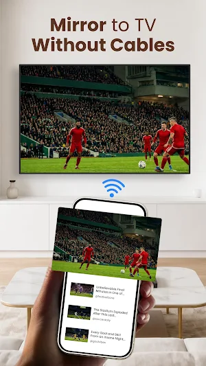 Cast to TV: Mirror & Remote Screenshot 0