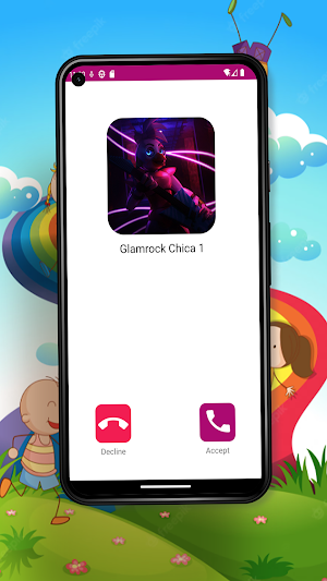 Fake Call From Glamrock Chica Screenshot 2