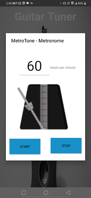 Guitar Tuner : Tuning, MetroNo Screenshot 1