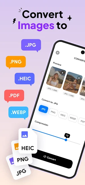 Image Converter - HEIC to JPG Screenshot 0
