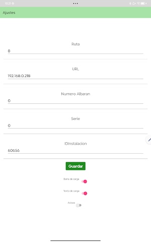SGesRepartidores Screenshot 0