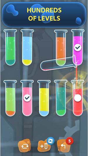 Water Sort Puzzle Color Game Screenshot 2