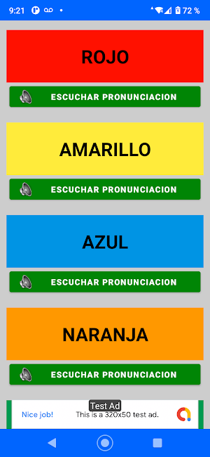 Los Colores en Ingles-Básicos Screenshot 1