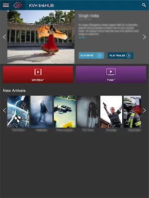 KVH linkHUB Screenshot 3