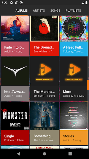Music Player Screenshot 1
