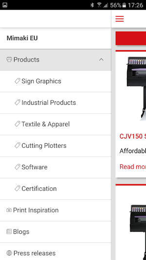 Print News by Mimaki Screenshot 1