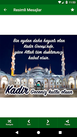 Kadir Gecesi Mesajları Screenshot 3
