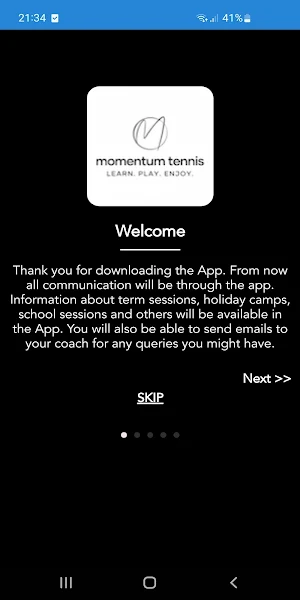 Momentum Tennis Screenshot 1