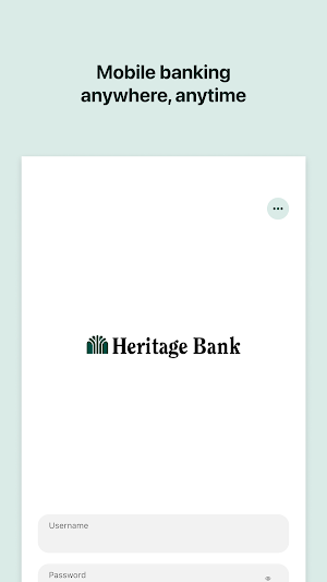 Heritage Bank Digital Screenshot 0