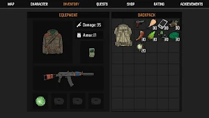 Perimeter. Exclusion zone. Screenshot 1