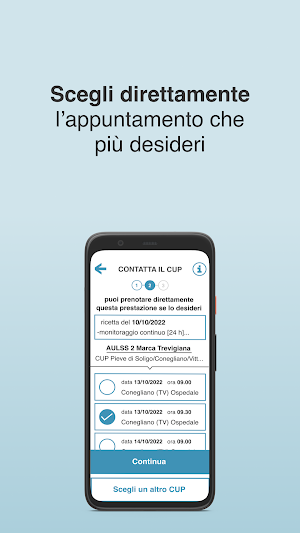 Sanità km zero PrenotaVeloce! Screenshot 3
