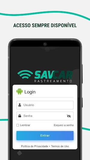 SAVCAR Rastreamento Veicular Screenshot 1